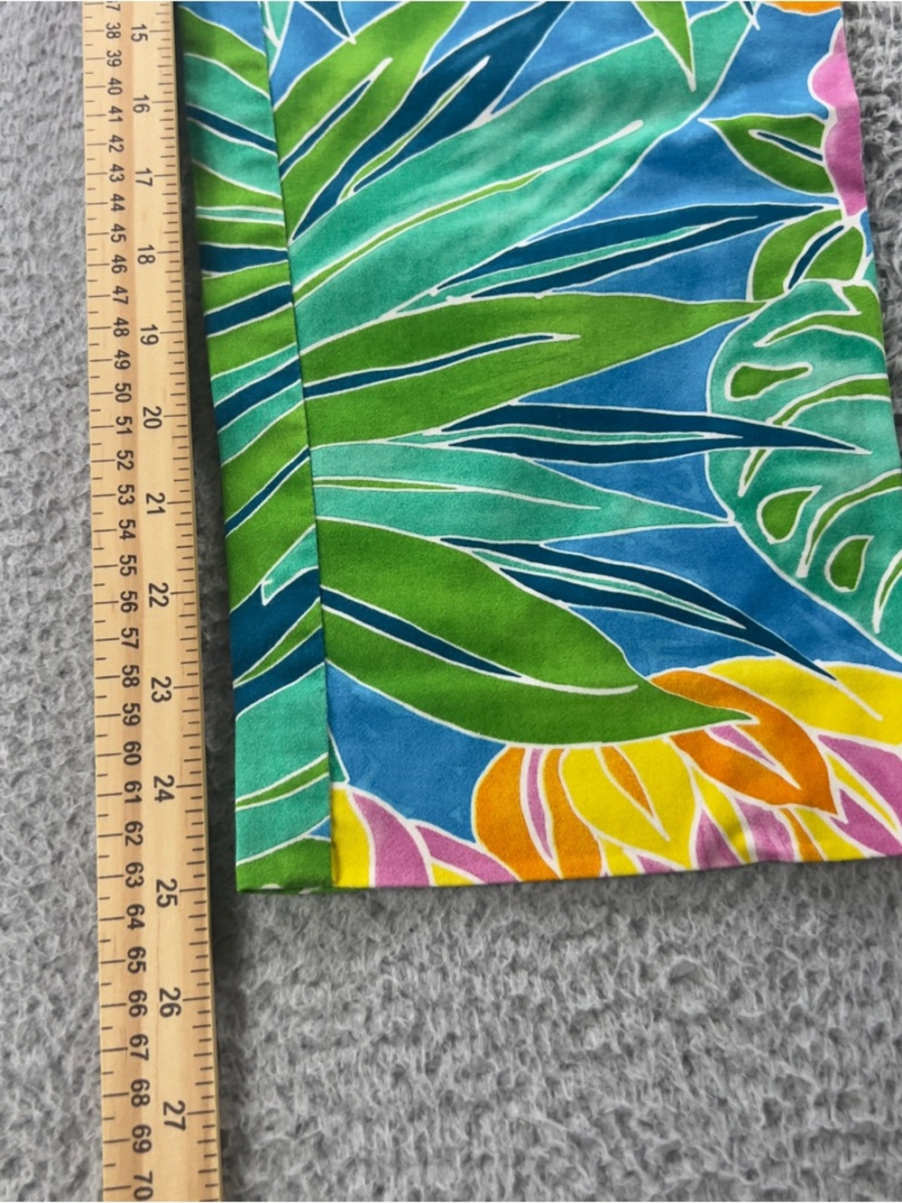 Lauren Ralph Lauren Pants Womens 6 Multicolor Cropped Floral Tropical Preppy - Picture 5 of 8